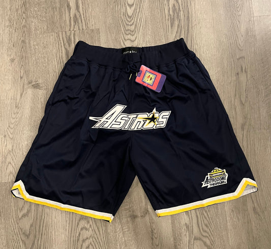 Blue Astros Astrodome shorts